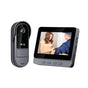 Smart Wireless Video Doorbell with Camera HD Resolution Two-Way Communication Infrared Night Vision Cloud V1188-MS-325-0067