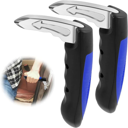 2 pcs Car Support Handles for Elderly, Emergency Hammer, Vehicle Door Handle Assistance, Blue V1188-MS-325-0080