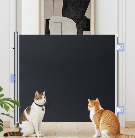 Removable Safety Gate for Babies Children and Pets No Drilling Required, 75 x 28 inches V1188-MS-325-0084
