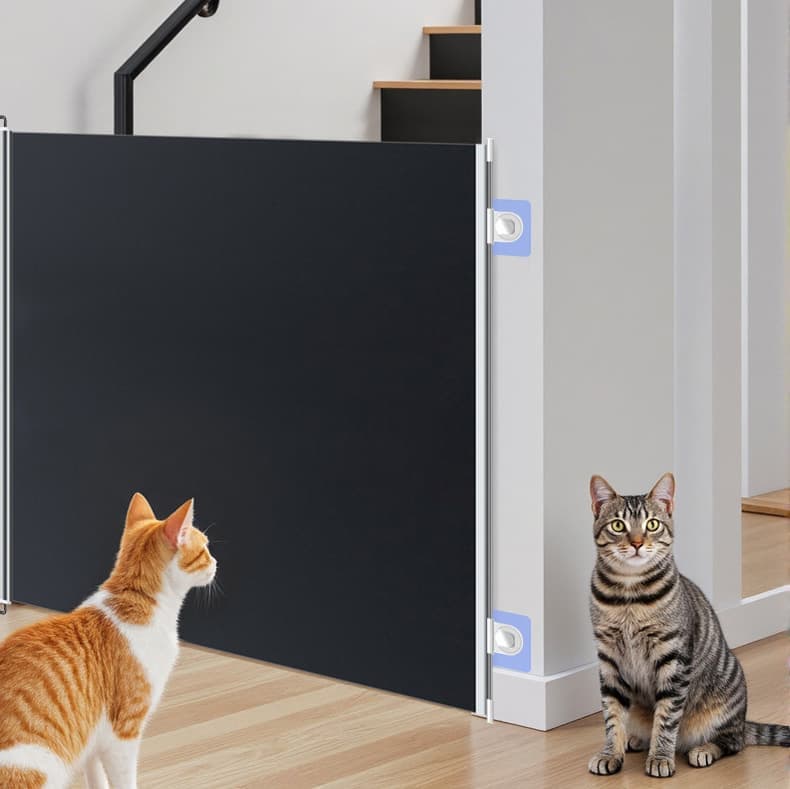 Removable Safety Gate for Babies Children and Pets No Drilling Required, 75 x 28 inches V1188-MS-325-0084