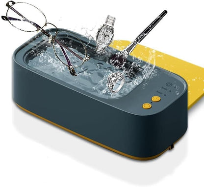 45000 Hz Ultrasonic Cleaner for Glasses Jewelry Dentures with 3 Cleaning Modes, Green V1188-MS-325-0100