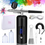 Wireless Airbrush Machine with USB Charging, 3 Speed Modes, Compatible with Nail Art Cake Decorating and V1188-MS-325-0102
