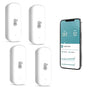 2-Pack Smart WiFi Thermometer with App Notification, Alexa Compatible, White V1188-MS-325-0105