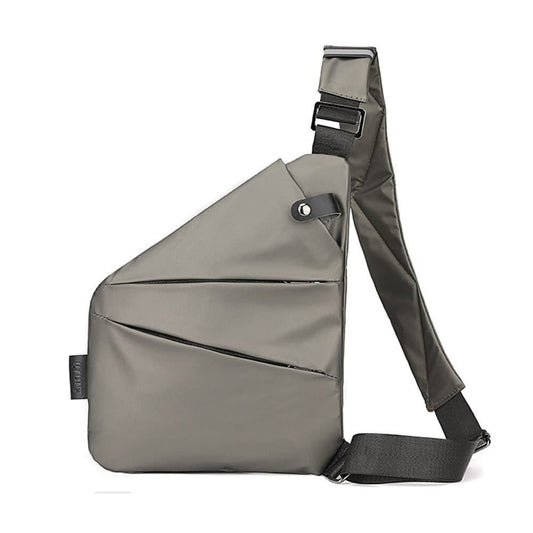 Anti-Theft Shoulder Bag Waterproof with Multiple Compartments, Unisex for Sports Travel and Excursions, Gold V1188-MS-325-0108
