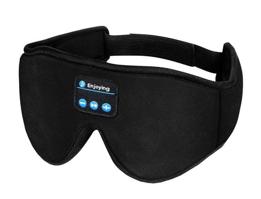 Bluetooth Sleep Headphones in Headband with Eye Mask, Wireless Stereo Music for Sleep and Relaxation, Black V1188-MS-325-0111
