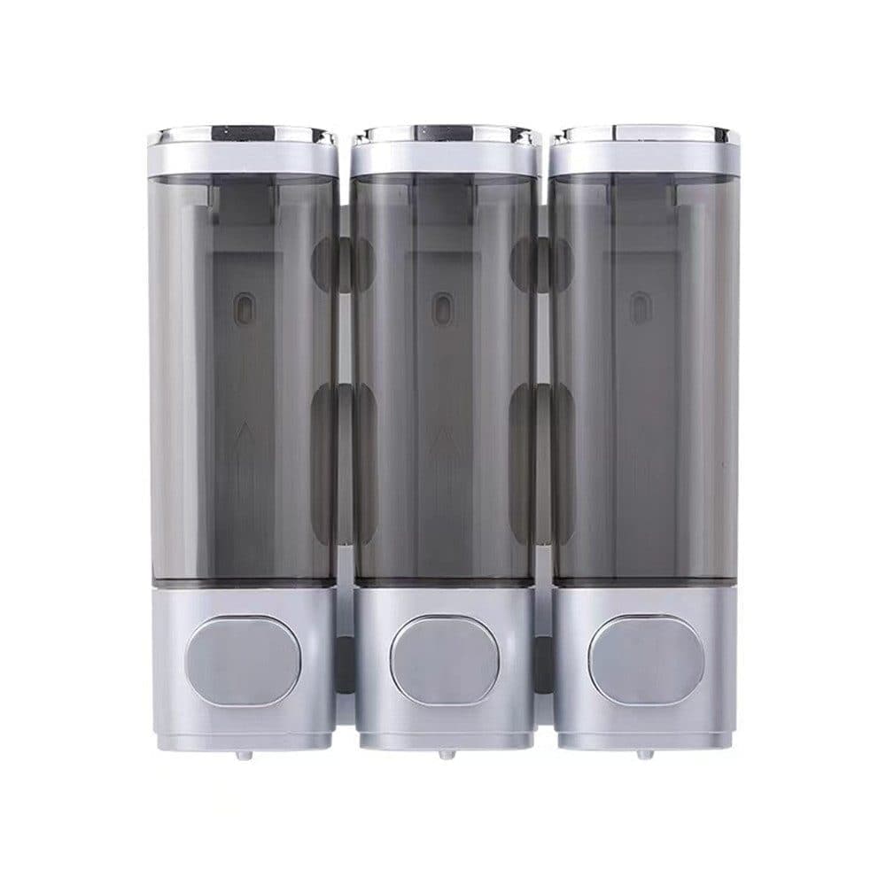 3-Pack Wall Mounted Soap Dispenser for Shampoo & Soap, 300ml x3, Gold V1188-MS-325-0123