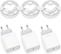 20W USB-C Fast Charger 2-Pack, 5.5 x 2.7 x 1.6 inches, Compatible with iPhone V1188-MS-325-0129