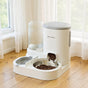 2-in-1 Automatic Cat Feeder and Water Dispenser for Pets, Compatible with Cats and Dogs, Gray V1188-MS-325-0164