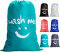Foldable Laundry Bag for Travel, Large, Blue, Compatible with Dirty Clothes Storage V1188-MS-325-0189