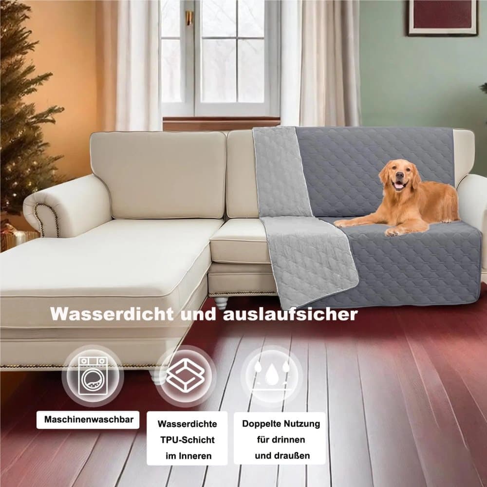 Waterproof Leakproof Double-Sided Dog Blanket Furniture Protector for Pets, 130x200cm V1188-MS-325-0196