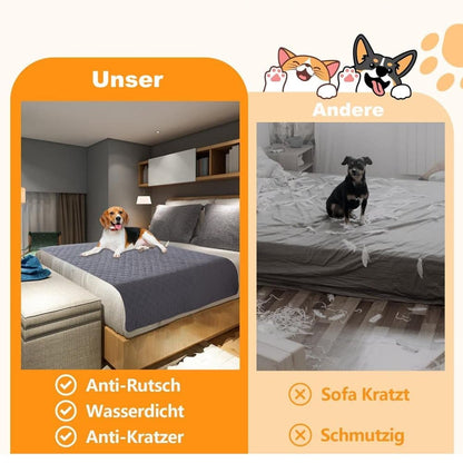Waterproof Leakproof Double-Sided Dog Blanket Furniture Protector for Pets, 130x200cm V1188-MS-325-0196