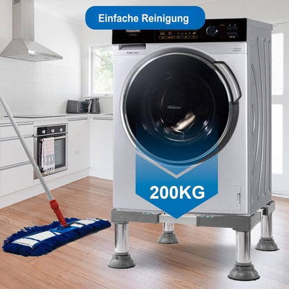 Non-slip washing machine base with vibration-damping legs, strong load-bearing capacity, 31-34cm V1188-MS-325-0199