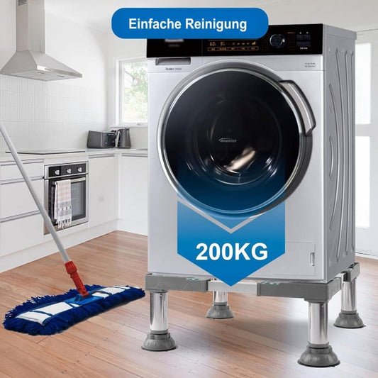 Washing machine base with vibration damping legs, strong load bearing capacity non slip and practical, 26-29cm V1188-MS-325-0200