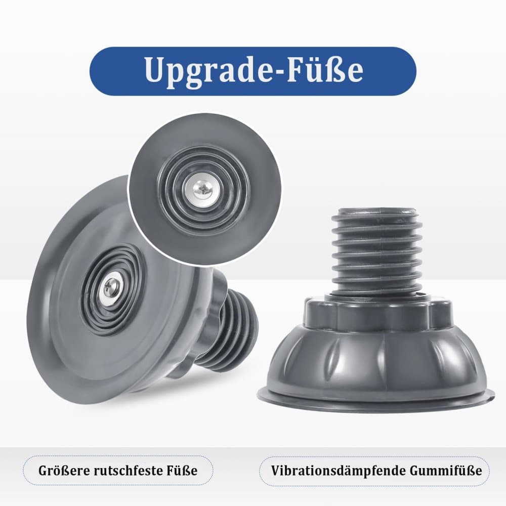 Washing machine base with vibration damping legs, strong load bearing capacity non slip and practical, 26-29cm V1188-MS-325-0200