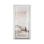 Cat Repellent Door Curtain, White, Durable Mesh Protects Against Cats and Pests, Easy to Install, 90x210cm V1188-MS-325-0210