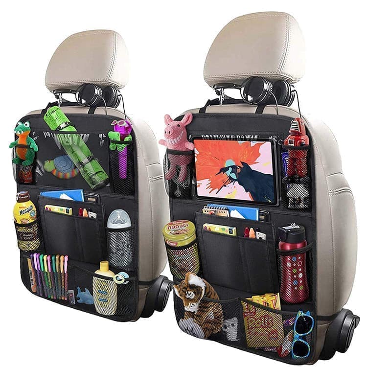 2-Pack Universal Car Back Seat Tablet Holder, 41x61cm, Compatible with All Brands V1188-MS-325-0244