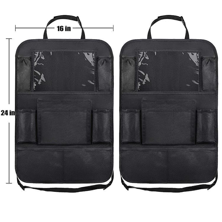 2-Pack Universal Car Back Seat Tablet Holder, 41x61cm, Compatible with All Brands V1188-MS-325-0244