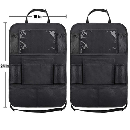 2-Pack Universal Car Back Seat Tablet Holder, 41x61cm, Compatible with All Brands V1188-MS-325-0244