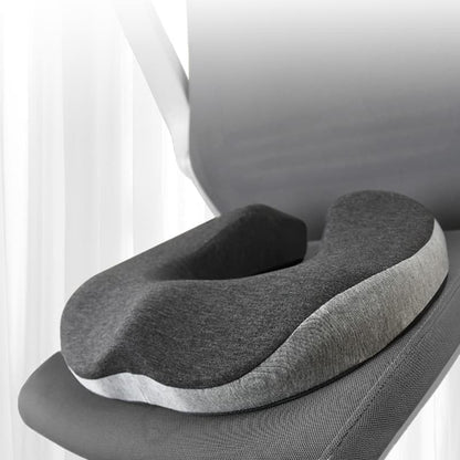Ergonomic Memory Foam Orthopedic Seat Cushion for Coccyx Pain Relief, U-Shaped, for Office and Home V1188-MS-325-0248