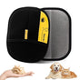 2-Pack Pet Fur Removal Glove, Double-Sided Reusable Static Hair Remover, Compatible with Cats and Dogs V1188-MS-325-0260