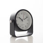 Silent Analog Alarm Clock with Night Light, Adjustable Angle for Travel Nightstand Bedroom, Black, 3.5 inches V1188-MS-325-0264