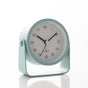 Analog Alarm Clock Silent with Night Light, Adjustable Angle for Travel Nightstand Bedroom, Metal Clock, V1188-MS-325-0265