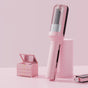 Portable Rechargeable Split End Trimmer for Travel Hair Care, Pink, New Model V1188-MS-325-0267