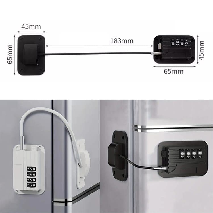 Childproof Safety Lock 2-Pack for Windows, with Code Lock V1188-MS-325-0283