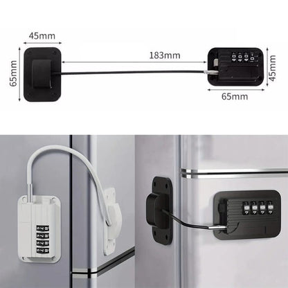 Childproof Safety Lock 2-Pack for Windows, with Code Lock V1188-MS-325-0283