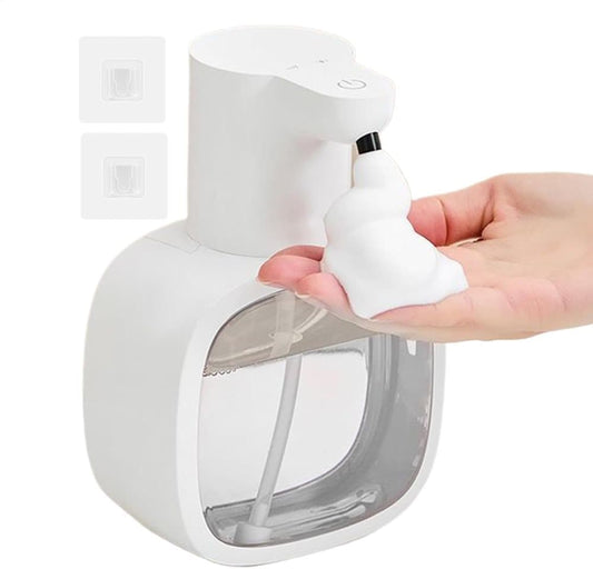 500ml Touchless Automatic Soap Dispenser with USB-C Charging, White, Compatible with Liquid Soap V1188-MS-325-0335