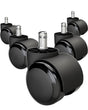 5-Pack Silent Office Chair Wheels, 11 mm V1188-MS-325-0341