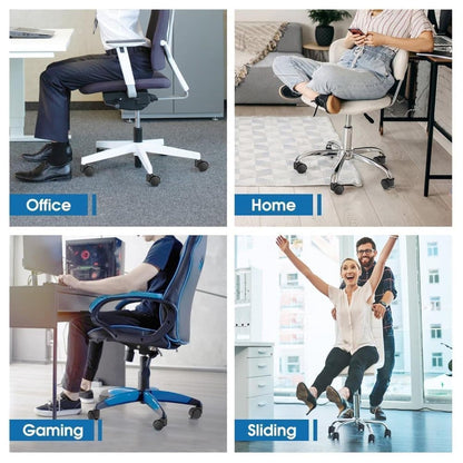 5-Pack Silent Office Chair Wheels, 11 mm V1188-MS-325-0341