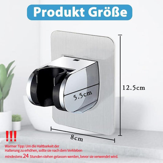 Adjustable self-adhesive shower holder no drilling wall bracket for handheld shower, easy bathroom V1188-MS-325-0344