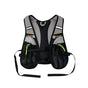 Reflective vest with hydration bladder, unisex adjustable breathable for running cycling marathons V1188-MS-325-0352