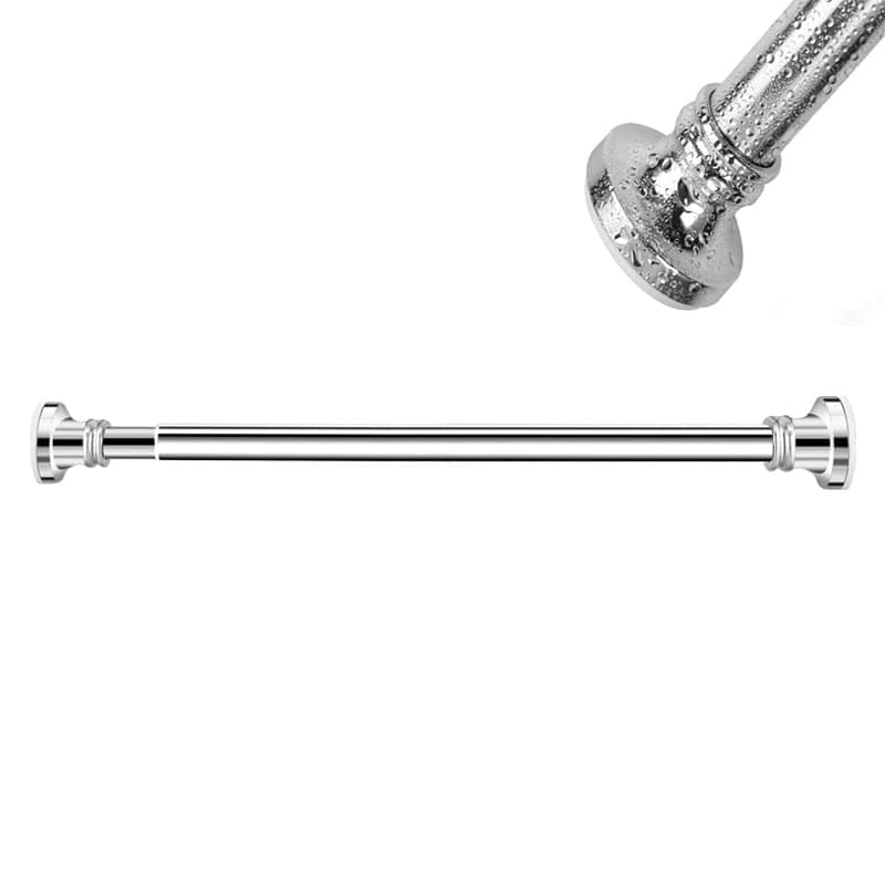 Extendable stainless steel telescopic curtain rod, 47-96cm V1188-MS-325-0361