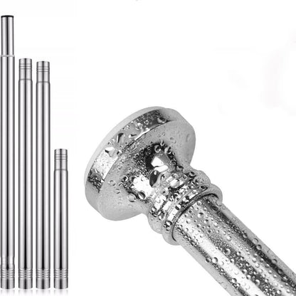Extendable stainless steel telescopic curtain rod, 47-96cm V1188-MS-325-0361