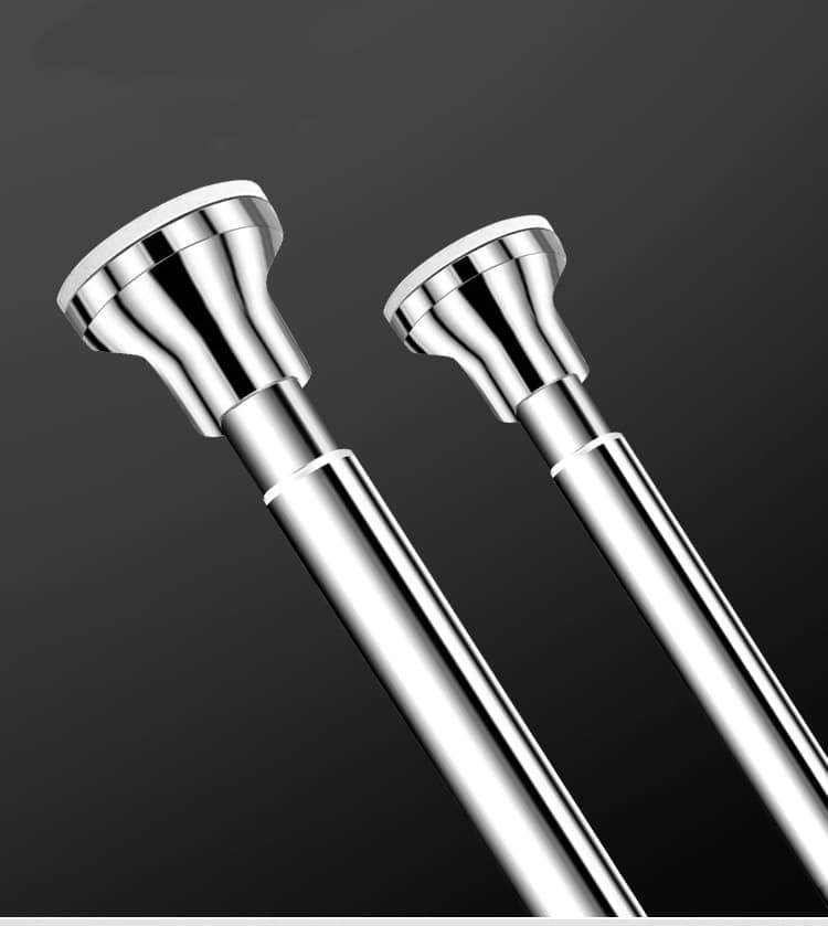 Extendable stainless steel telescopic curtain rod, 47-96cm V1188-MS-325-0361