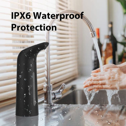 400ml Touchless Automatic Liquid Soap Dispenser, Black V1188-MS-325-0363