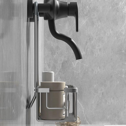 Shower Shelf without Drilling Hanging Shower Basket for Shampoo and Soap, Silver, Bathroom Storage Organizer V1188-MS-325-0403