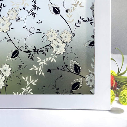 Frosted window film self-adhesive privacy protection UV protection decorative plastic for glass, 60cmx3m V1188-MS-325-0416
