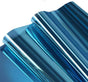 50cmx2m Self-Adhesive Window Film Mirror Reflective Sun Protection UV Block Heat Privacy, Blue V1188-MS-325-0428