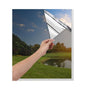 Mirror Reflective Self-Adhesive Window Film for Sun Protection UV Blocking and Privacy, Silver, 40cmx5m V1188-MS-325-0433