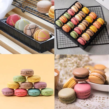 48-Cavity Silicone Macaron Cake Mold, Compatible with Baking Tools, 48 Places V1188-MS-325-0435