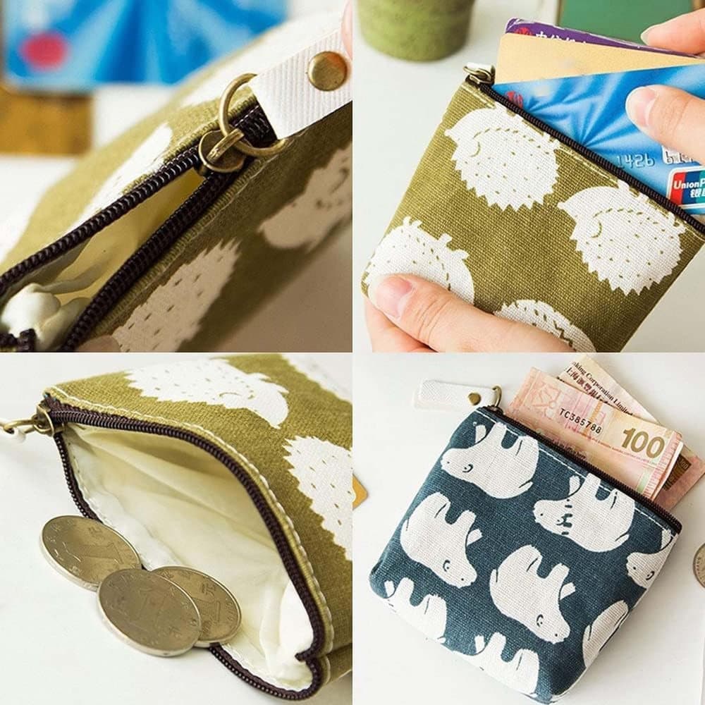 8-Pack Mini Makeup Bags with Zipper for Travel Storage, 8-Pack V1188-MS-325-0438