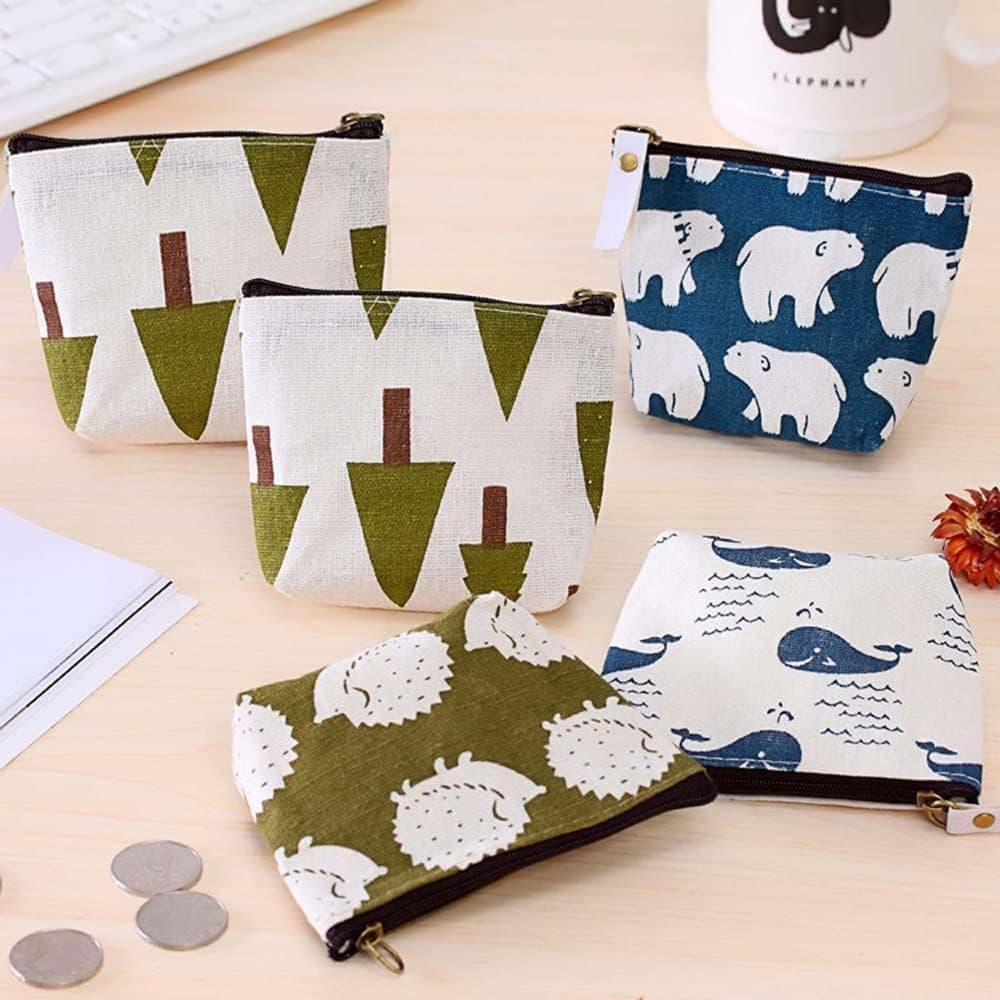 8-Pack Mini Makeup Bags with Zipper for Travel Storage, 8-Pack V1188-MS-325-0438