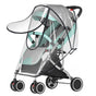 Universal Rain Cover Stroller Transparent EVA with Zipper and Window, Wind and Waterproof Protection V1188-MS-325-0443