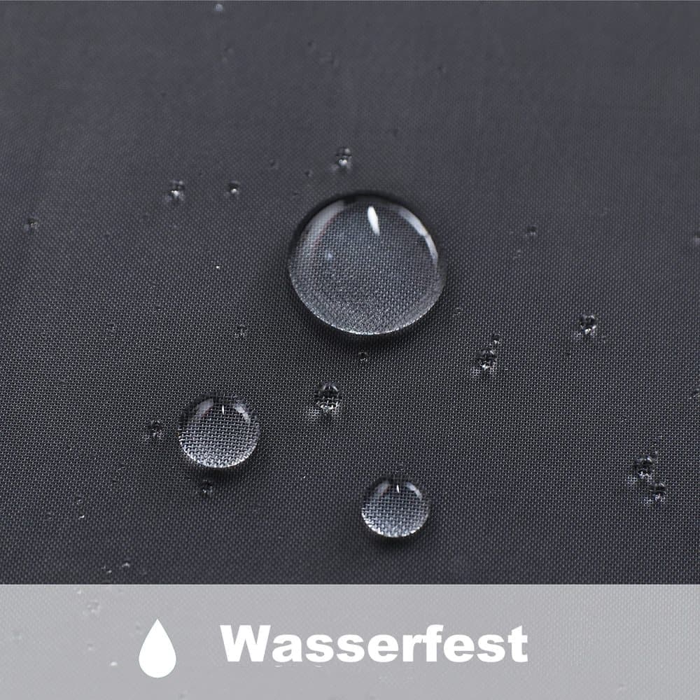 Black Water Resistant Sheer Eyelet Curtains for Outdoor, 132 cm x 274 cm V1188-MS-325-0465