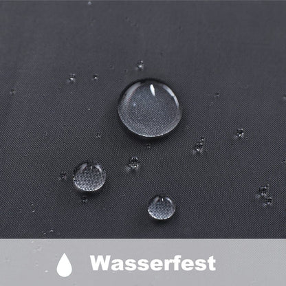 Black Water Resistant Sheer Eyelet Curtains for Outdoor, 132 cm x 274 cm V1188-MS-325-0465