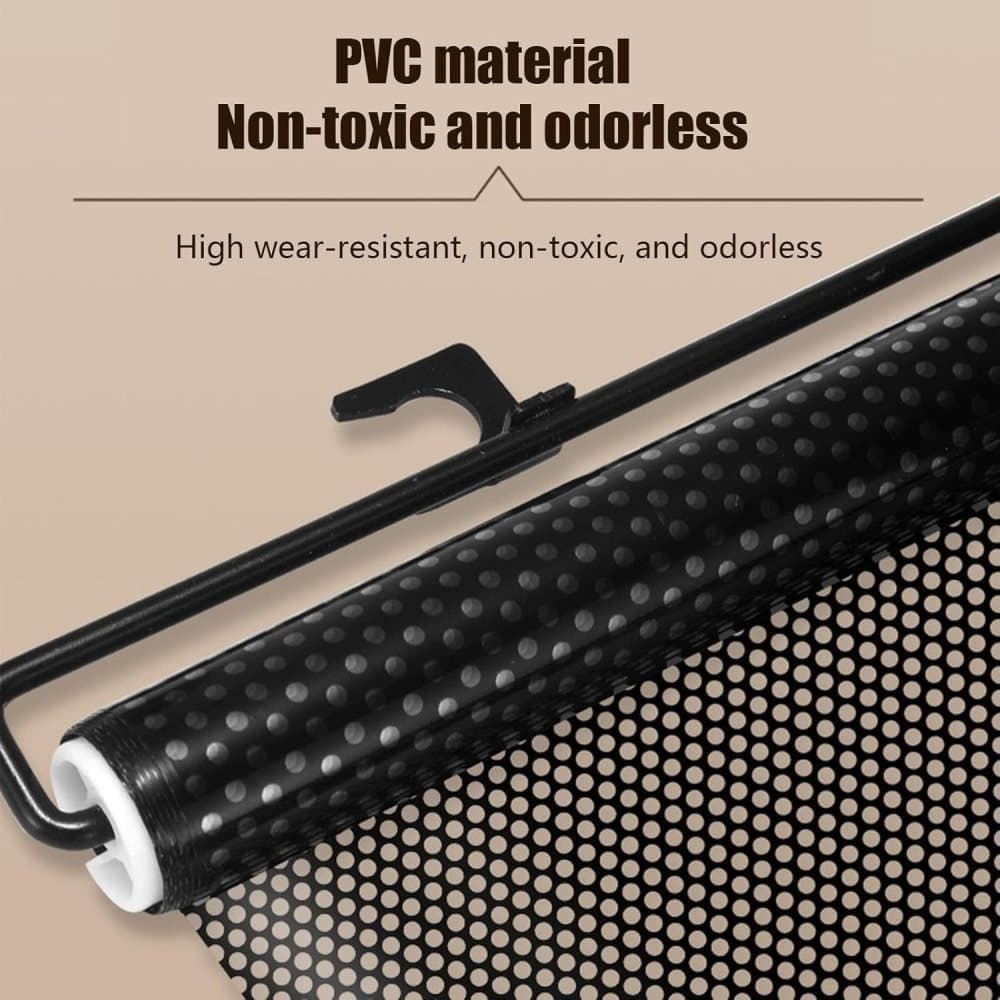 Child Safety Gate Removable for Indoors, 40x125 cm, Compatible with Children & Pets, Black V1188-MS-325-0467