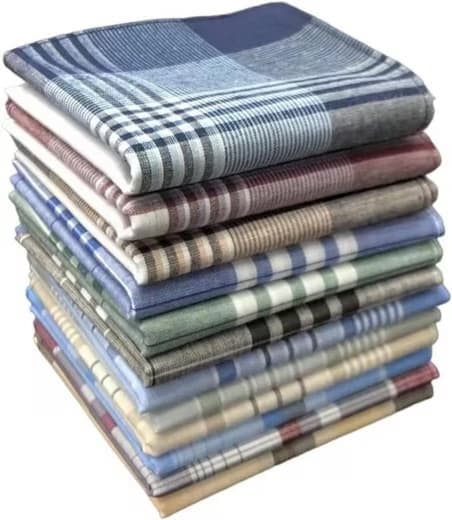 12-Piece Men's Cotton Napkin Set, 40x40 cm V1188-MS-325-0478